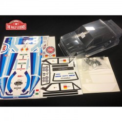 Carroceria de Lexan 1:10 Fiat 131 Abarth WRC transparente Rally Legends EZRL2333