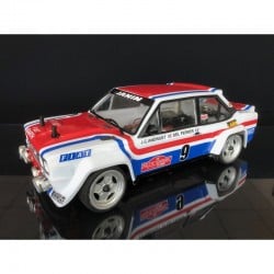 Carroceria de Lexan 1:10 con adhesivos Fiat France 131 Abarth WRC transparente EZRL2334