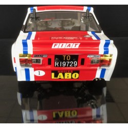 Carroceria de Lexan 1:10 con adhesivos Fiat France 131 Abarth WRC transparente EZRL2334