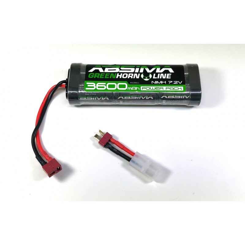 Bateria Absima Greenhorn NiMH Stick Pack 7.2V 3600mah 4100011