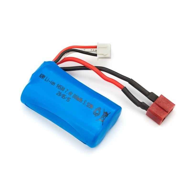 Bateria Li-ion Blackzone 7.4V 800mAH T-Plug 540037