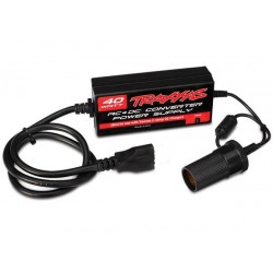 Transformador Traxxas de 12v. a 220V. 40W EU. TRX2976G