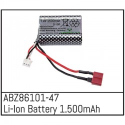 Bateria Absima Li-Ion 7,4v 1.500mAh Mini AMT ABZ86101-47