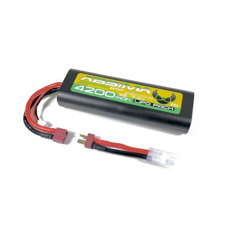 Bateria Absima LiPo 7.4V 4200mah 25C Roundcase 4130015