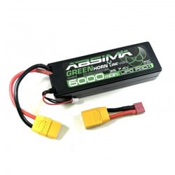 Bateria Absima Greenhorn Vol.2 LiPo 2S 7,4V-50C 6000 HC XT90/T-Plug 4140018