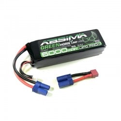 Bateria Absima Greenhorn Vol.2 LiPo 3S 11,1V-50C 6000 HC EC5 / T-Plug 4140022