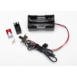 Battery Holder 4-Cell /Switch