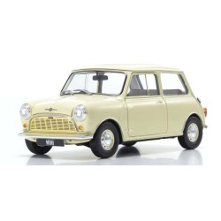 Mini Morris Minor Old English White Kyosho 1:18 KS08964W