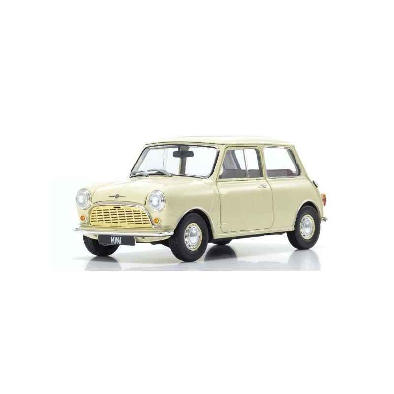 Mini Morris Minor Old English White Kyosho 1:18 KS08964W