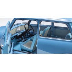 Mini Morris Minor Clipper Blue Kyosho 1:18 KS08964BL