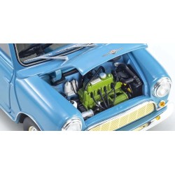 Mini Morris Minor Clipper Blue Kyosho 1:18 KS08964BL