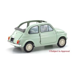 Fiat Nuova 500 Green Clear Kyosho 1:18 KS08966LG