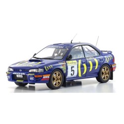 Subaru Impreza Carlos Sainz Winner Monte Carlo 1995 Nr.5 Kyosho 1:18 KS08962B