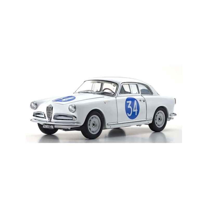 Alfa Romeo Giuletta SV Targa Florio 1960 Nr.34 Kyosho 1:18 KS08957C