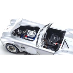 Shelby Cobra 427 S/C Spider 1962 Silver Kyosho 1:18 KS08047S