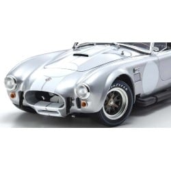 Shelby Cobra 427 S/C Spider 1962 Silver Kyosho 1:18 KS08047S