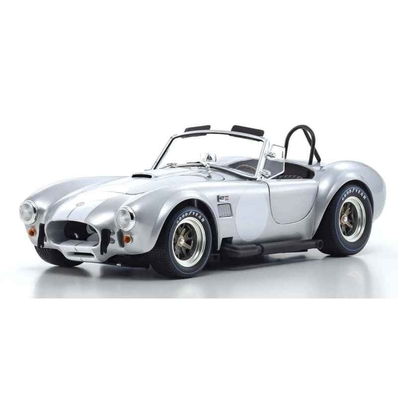 Shelby Cobra 427 S/C Spider 1962 Silver Kyosho 1:18 KS08047S