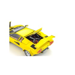 Lamborghini Countach LP5000 Quattrovalvove Yellow Kyosho 1:18 KS08320Y