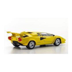 Lamborghini Countach LP5000 Quattrovalvove Yellow Kyosho 1:18 KS08320Y