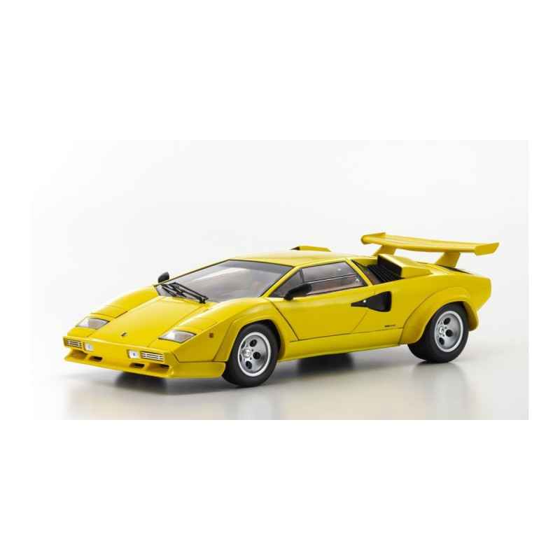 Lamborghini Countach LP5000 Quattrovalvove Yellow Kyosho 1:18 KS08320Y