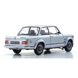 BMW 2002 Turbo 1974 Silver Kyosho 1:18 KS08544S