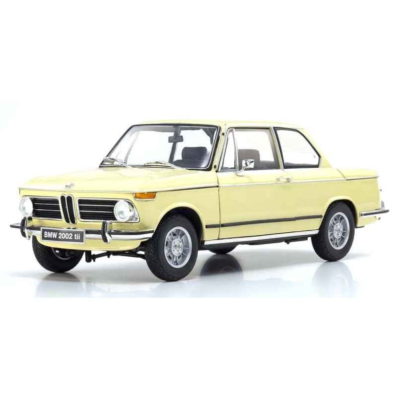 BMW 2002 Tii 1972 Crema Kyosho 1:18 KS08543ML