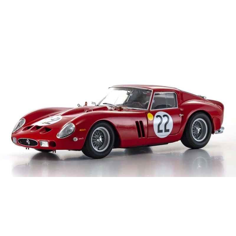 Ferrari 250 GTO 3rd Over All LM 1962 Nr.22 Blaton-Dernier Kyosho 1:18 KS08438B