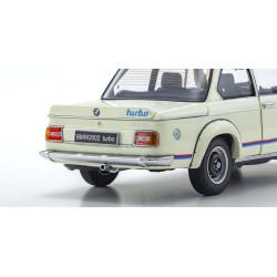 BMW 2002 Turbo 1974 Blanco Kyosho 1:18 KS08544W