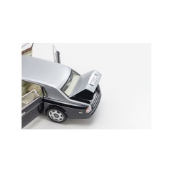 Rolls-Royce Phamtom EWB 2012 Black Silver Kyosho 1:18 KS08841BKS