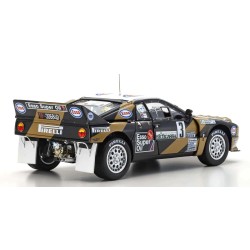 Lancia Rally 037 F.Tabaton Targa Florio 1985 Esso Nr.3 Kyosho 1:18 KS08306H