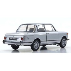 BMW 2002 Tii 1972 Silver Kyosho 1:18 KS08543S