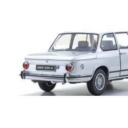 BMW 2002 Tii 1972 Silver Kyosho 1:18 KS08543S