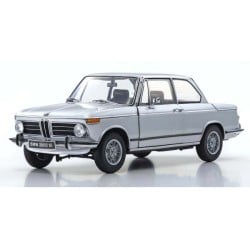 BMW 2002 Tii 1972 Silver Kyosho 1:18 KS08543S