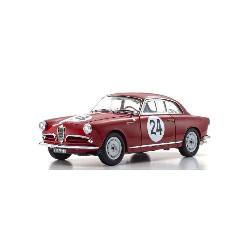 Alfa Romeo Giuletta SV Targa Florio 1957 Nr.24 Kyosho 1:18 KS08957B