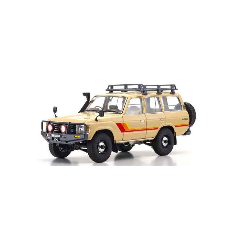 Toyota Land Cruiser 60 1980 Beige Kyosho 1:18 KS08956XBE