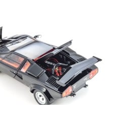 Lamborghini Countach LP5000 Quattrovalvove Black Kyosho 1:18 KS08320BK