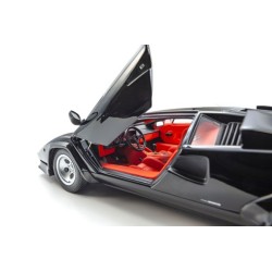 Lamborghini Countach LP5000 Quattrovalvove Black Kyosho 1:18 KS08320BK