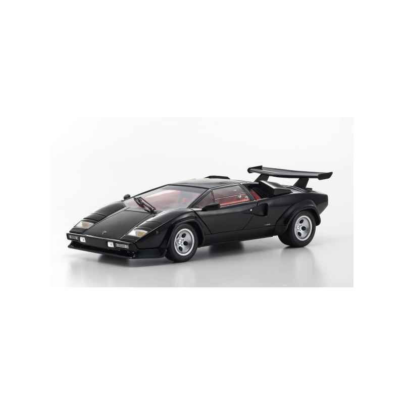 Lamborghini Countach LP5000 Quattrovalvove Black Kyosho 1:18 KS08320BK