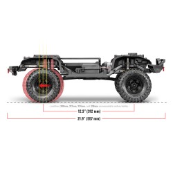 Traxxas TRX-4 Sport Clipless Crawler Rojo TRX82224-4RED