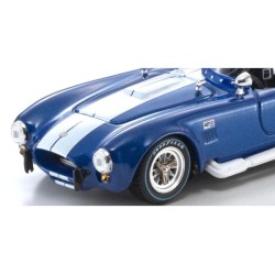 Coche diecast Kyosho 1:43 Shelby Cobra 427 S/C Spider N.Screen 1965 Blue KS03019MBL