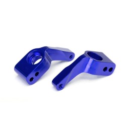 Manguetas de aluminio anodizado azul 6061-T6 Traxxas TRX3652A