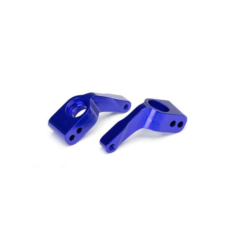 Manguetas de aluminio anodizado azul 6061-T6 Traxxas TRX3652A