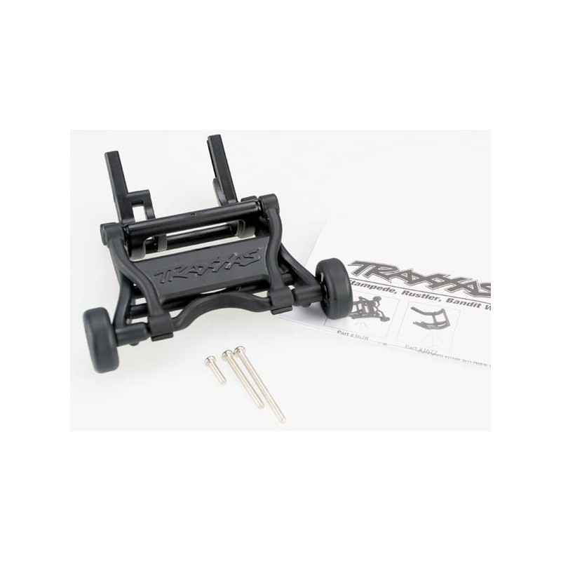 Barra anti caballitos Traxxas Montado color negro TRX3678