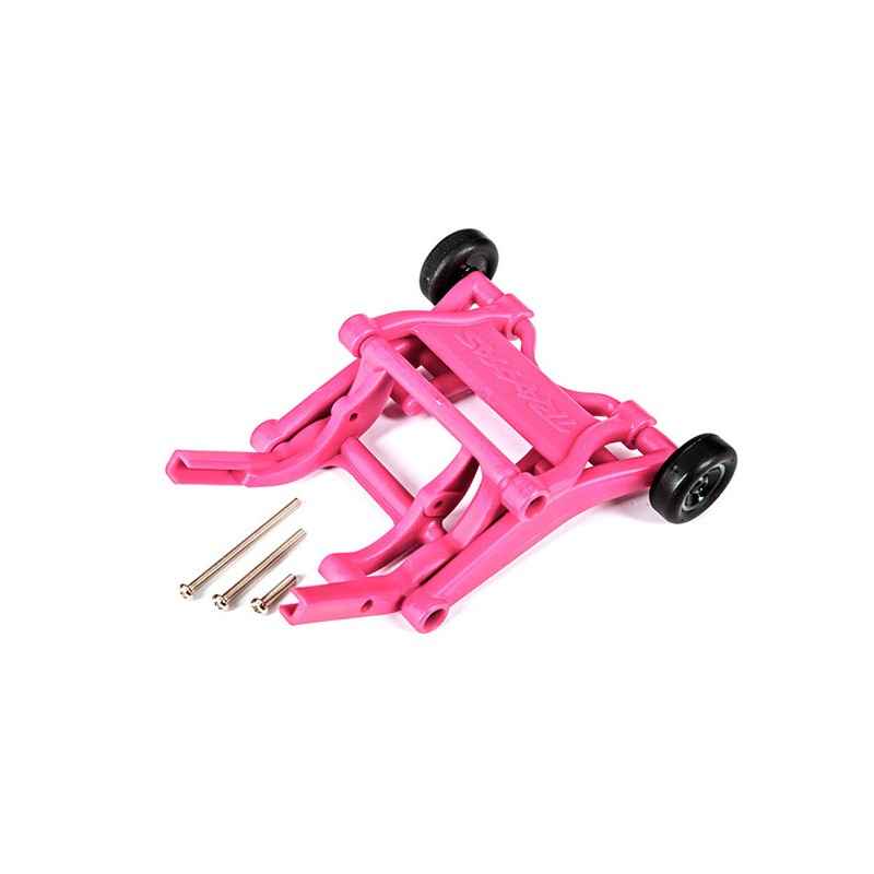 Barra anti caballitos Traxxas Montado color rosa TRX3678P