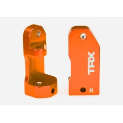 Bloques de ruedas Traxxas 30 grados de aluminio 6061-T6 anodizado naranja (2pcs) TRX3632T