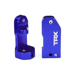 Bloques de ruedas Traxxas 30 grados de aluminio 6061-T6 anodizado azul (2pcs) TRX3632A