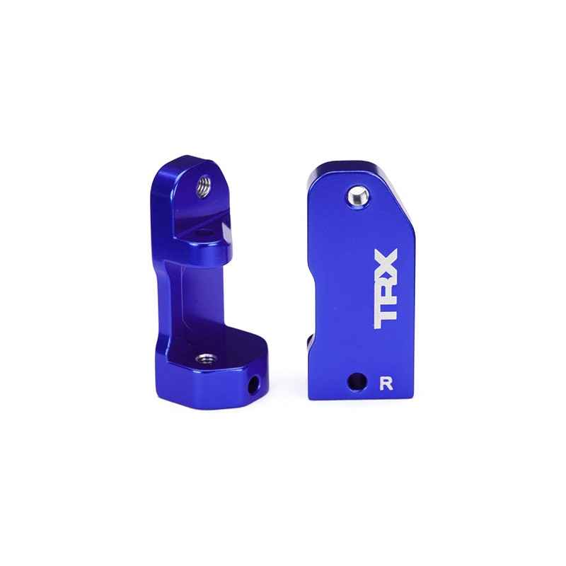 Bloques de ruedas Traxxas 30 grados de aluminio 6061-T6 anodizado azul (2pcs) TRX3632A