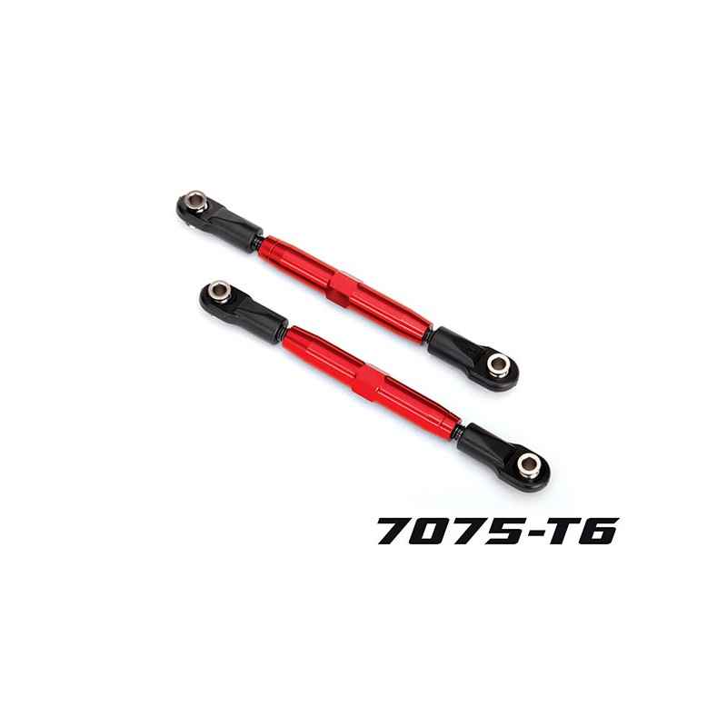 Enlaces de inclinación traseros Traxxas aluminio anodizado en rojo 7075-T6 (73mm) (2pcs) TRX3644R