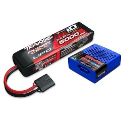 Pack de baterias y cargador Traxxas 3S Cargador USB-C y bateria 3S 5000mah TRX2985-3S