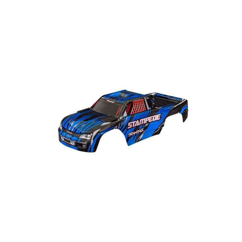 Carrocería Traxxas Stampede® Azul sin clips TRX3620-BLUE